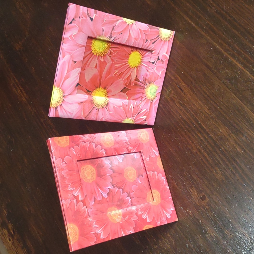 Vintage Flower Picture Frames 4x6 Spring Floral Y2K 90s Girl Boho Barbie